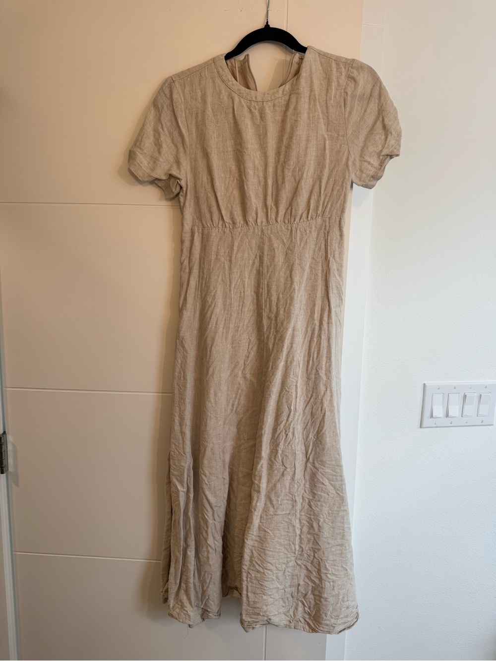 DISSH Neutral Beige Maxi Dress